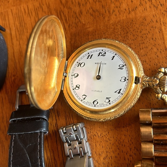 Watch assortment, 5 with new batteries! Ladies and pocket watch - Picture 8 of 16